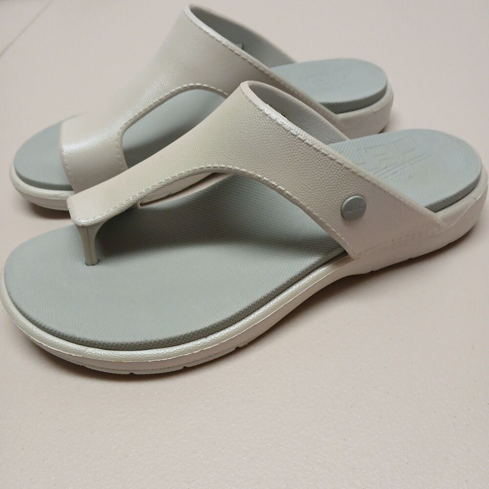 Dansko Krystal Seafoam Green Open Back Slip on Sandal Thong Flip Flops 40/9.5-10 - Picture 3 of 10